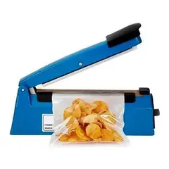 GENERICO - Selladora de Bolsas Plásticas FS-300 300mm Color Azul