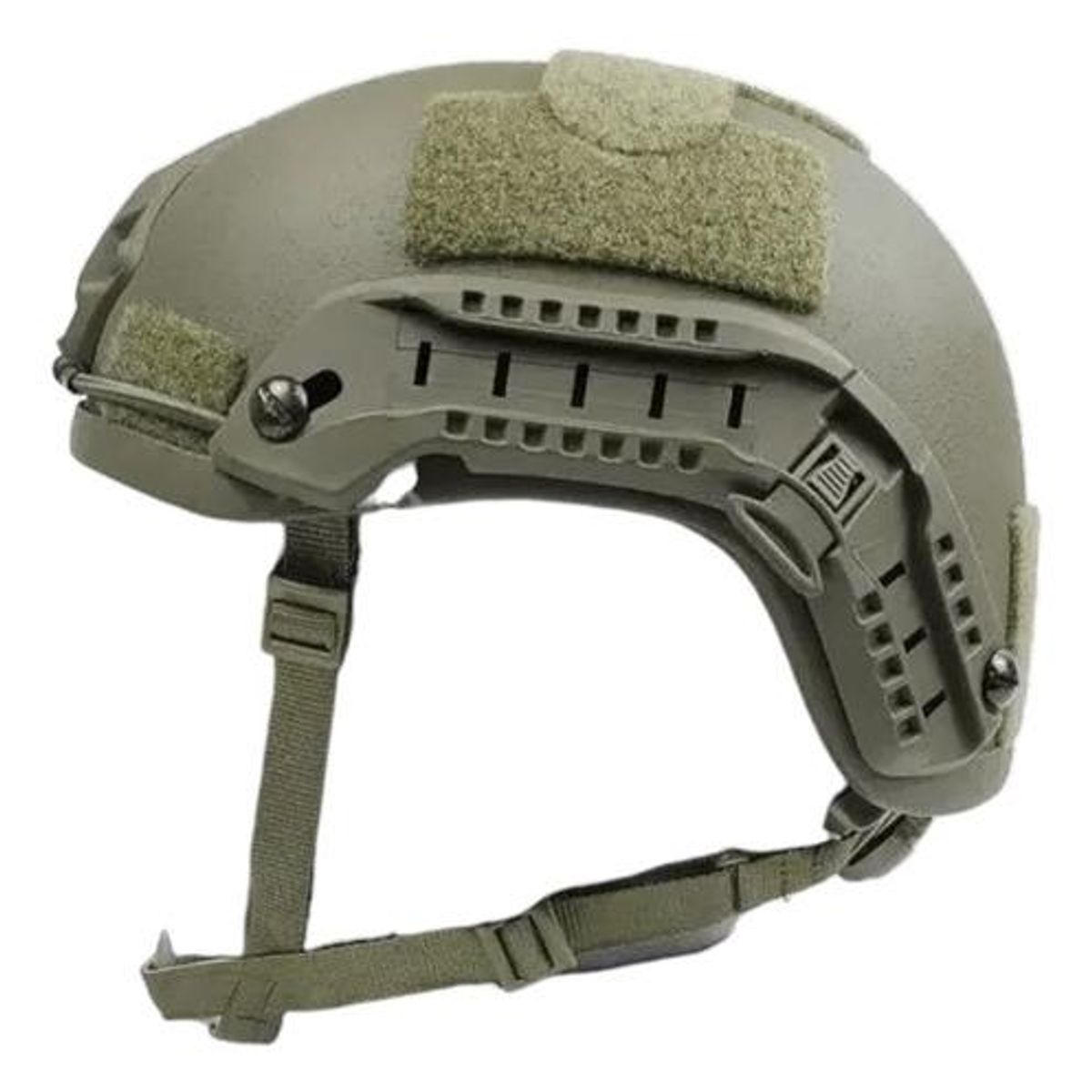 GENERICO - Casco Táctico Militar Ajustable en Color Verde