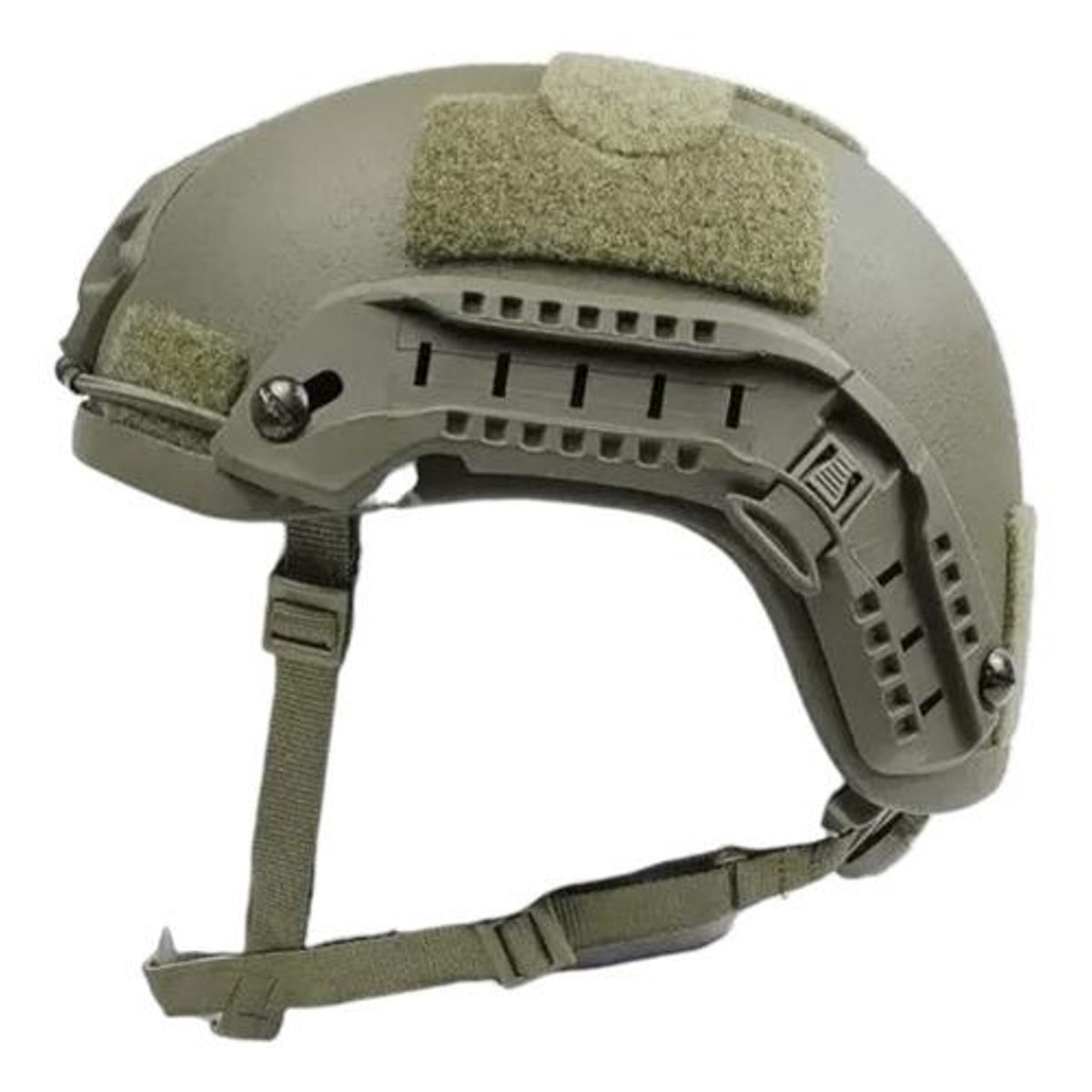 GENERICO - Casco Táctico Militar Ajustable en Color Verde