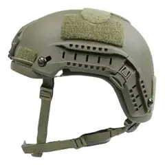 GENERICO - Casco Táctico Militar Ajustable en Color Verde