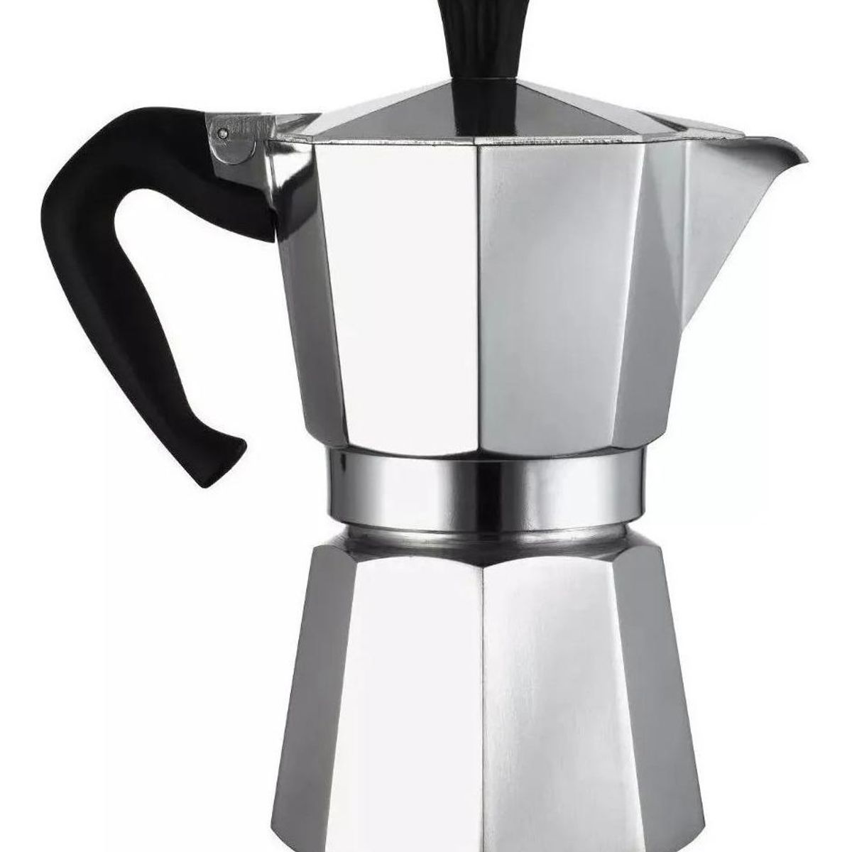 GENERICO - Cafetera Italiana de 6 Tazas en Color Gris