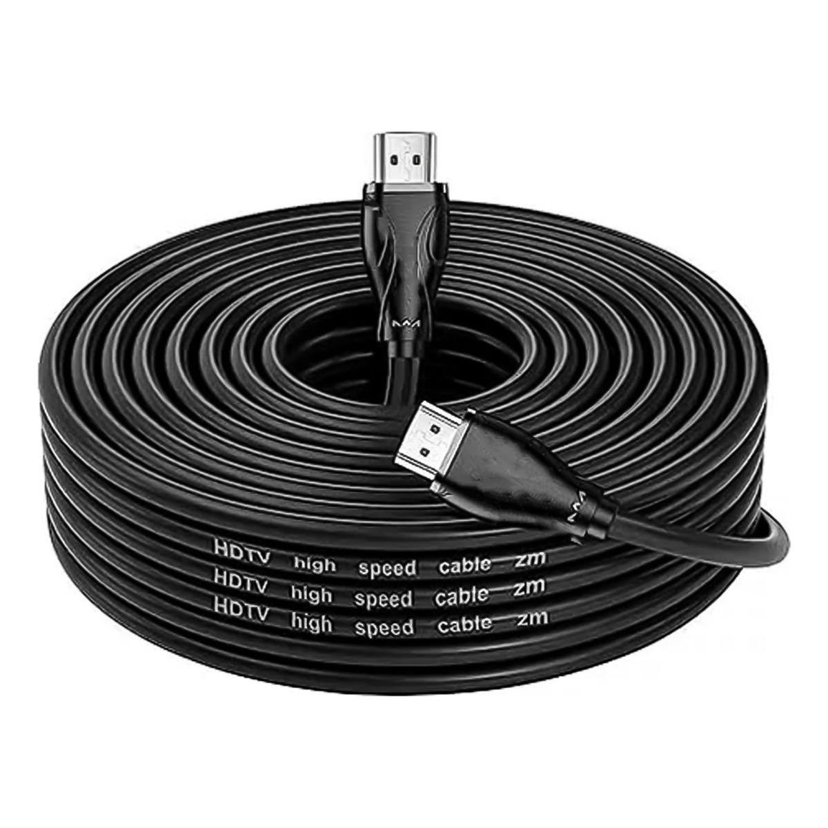 GENERICO - Cable HDMI 30 Metros Full HD 1080p Macho a Macho