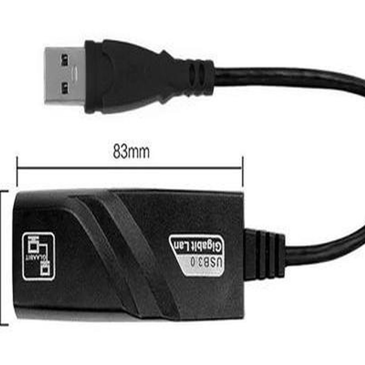 GENERICO - Adaptador RJ45 a USB 30 para Ethernet 10100 Mbps
