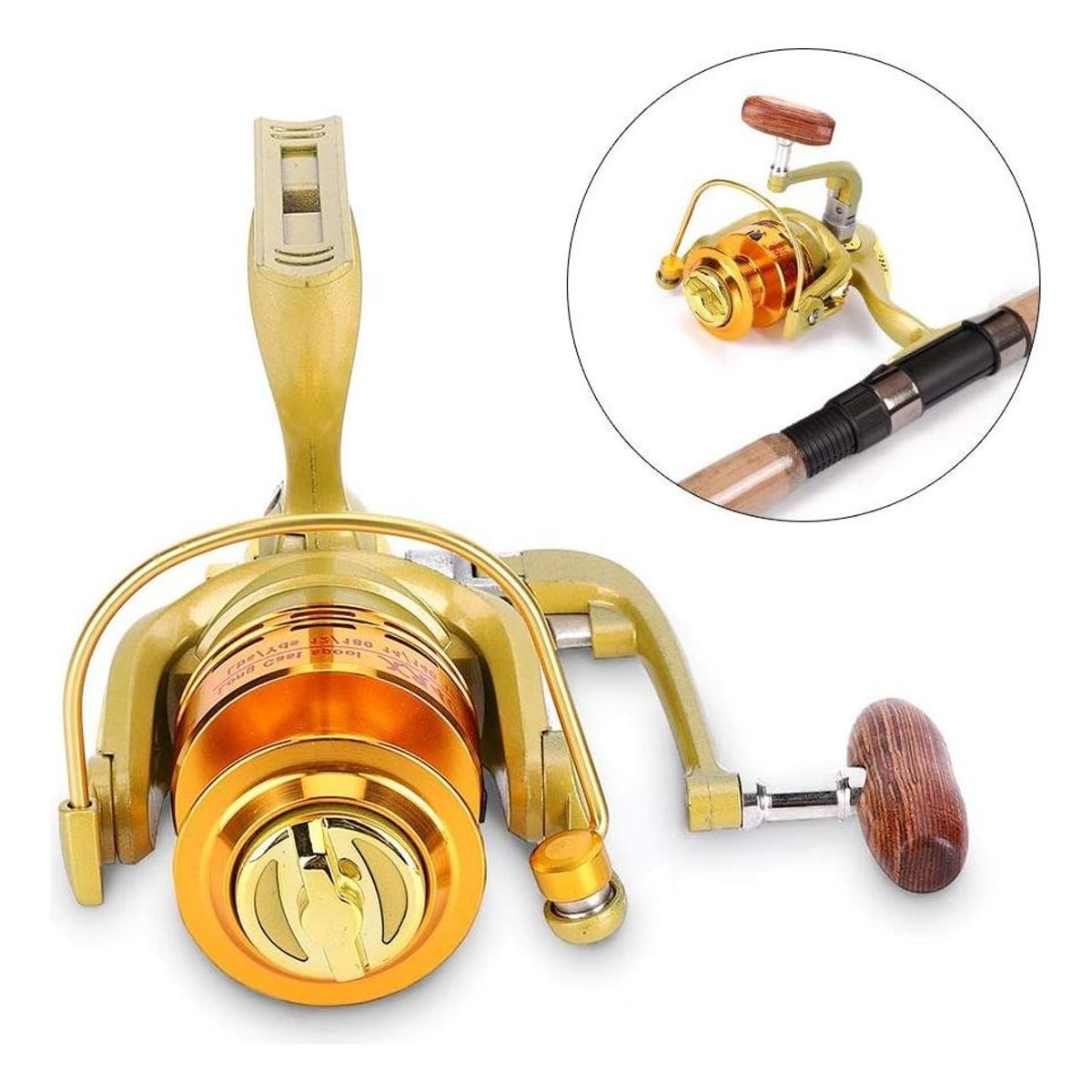 GENERICO - Carrete de Pesca Frontal Yu-3000 para Mar