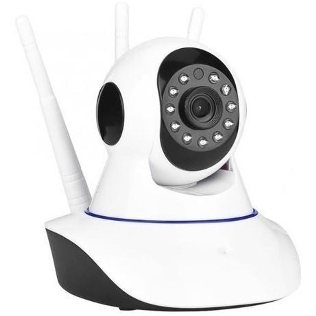 GENERICO - Cámara de Seguridad WiFi 360° con Micrófono y Parlante