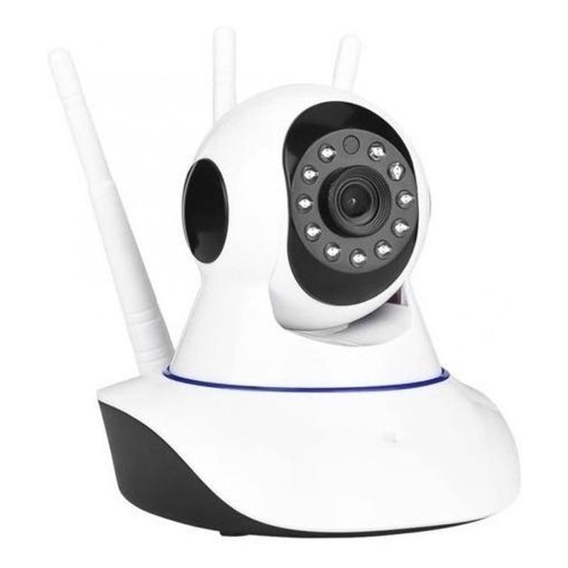 GENERICO - Cámara de Seguridad WiFi 360° con Micrófono y Parlante