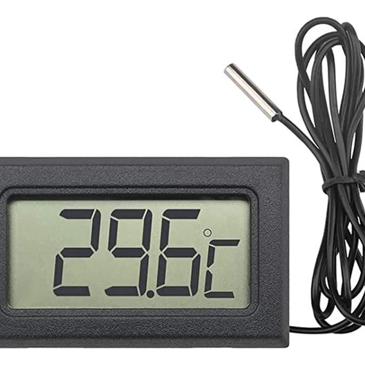 GENERICO - Termómetro Digital LCD Sonda NTC -50°C a +110°C 1m