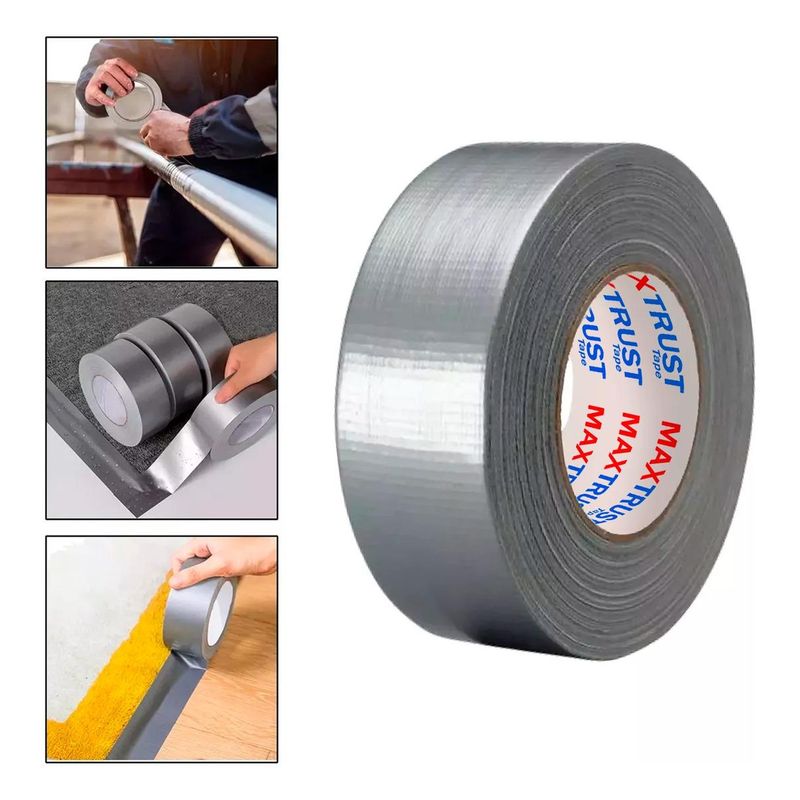 GENERICO - Cinta Adhesiva Americana de Tela Gaffer 50m x 48mm