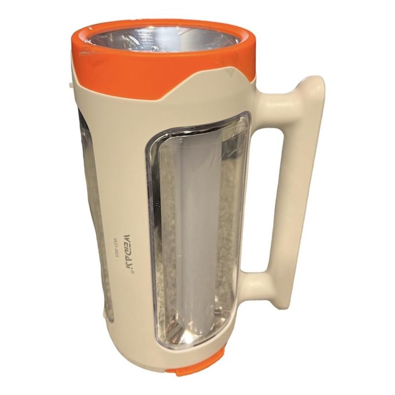 GENERICO - Linterna LED Recargable para Camping con 3 Tubos