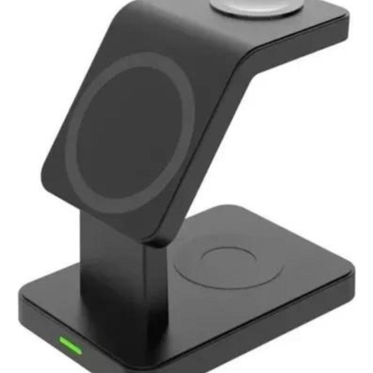 GENERICO - Estación de Carga Inalámbrica 3 en 1 para Dispositivos Móviles