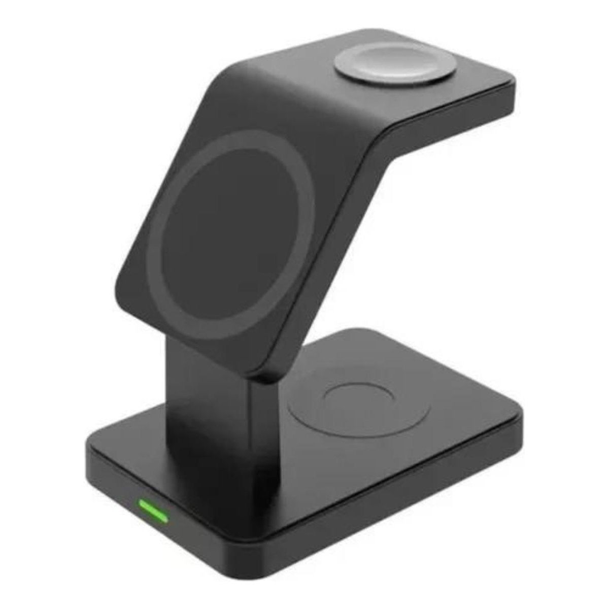 GENERICO - Estación de Carga Inalámbrica 3 en 1 para Dispositivos Móviles