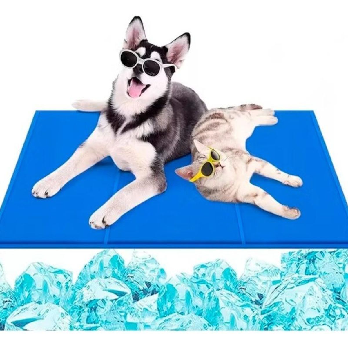 GENERICO - Manta Refrescante para Mascotas 90x50 cm - Gel No Tóxico