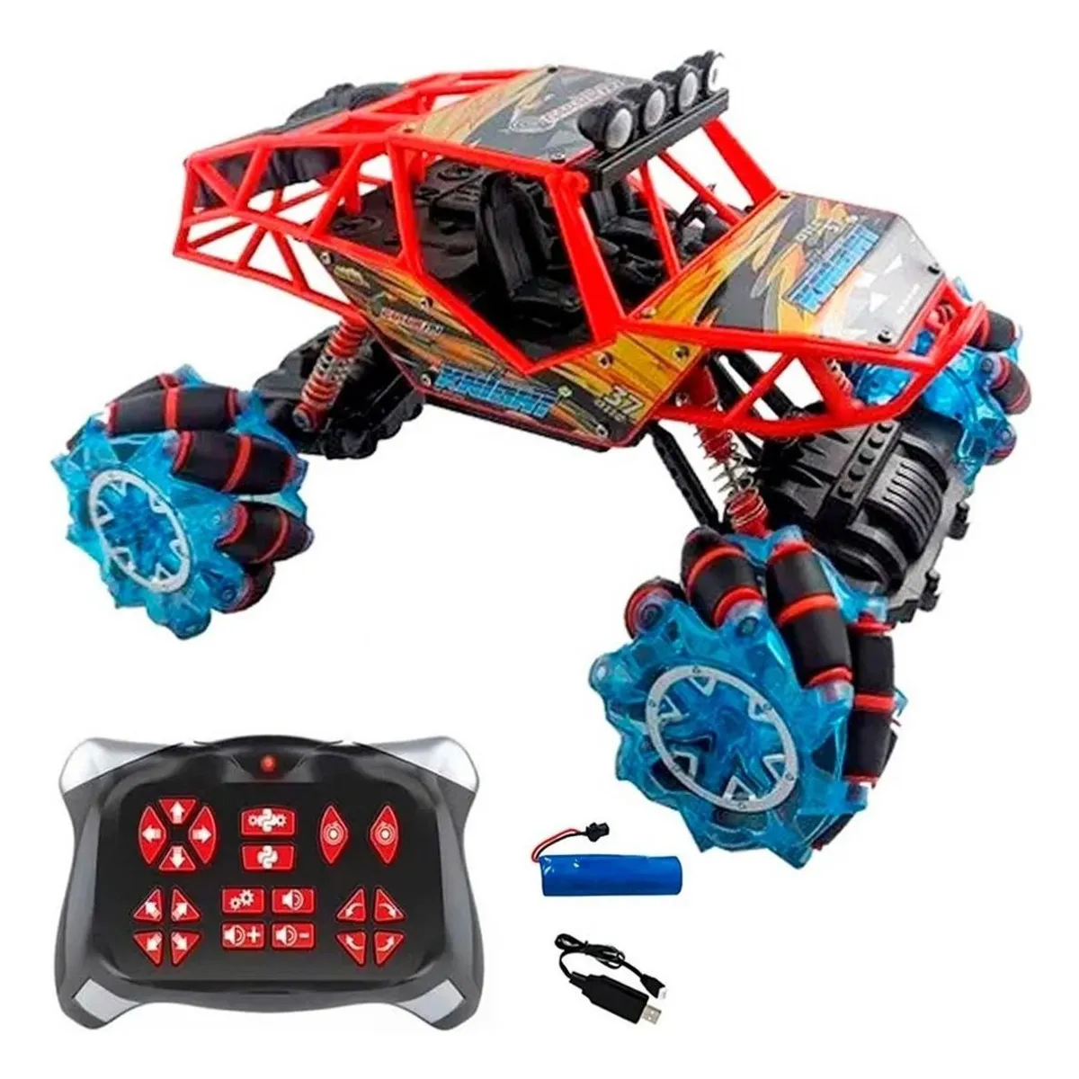 GENERICO - Auto a Control Remoto 4x4 Todo Terreno con Drifting