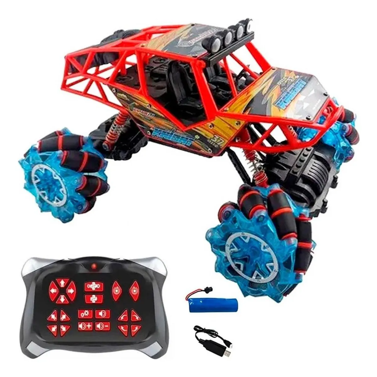 GENERICO - Auto a Control Remoto 4x4 Todo Terreno con Drifting