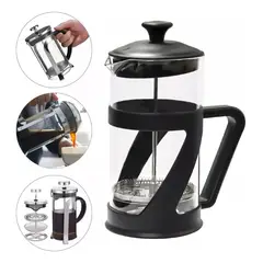 GENERICO - Cafetera Prensa Francesa de Vidrio 350ml con Filtro