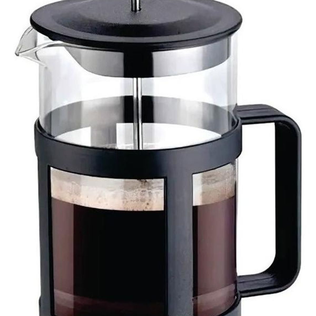 GENERICO - Cafetera Prensa Francesa de Vidrio 350ml con Filtro