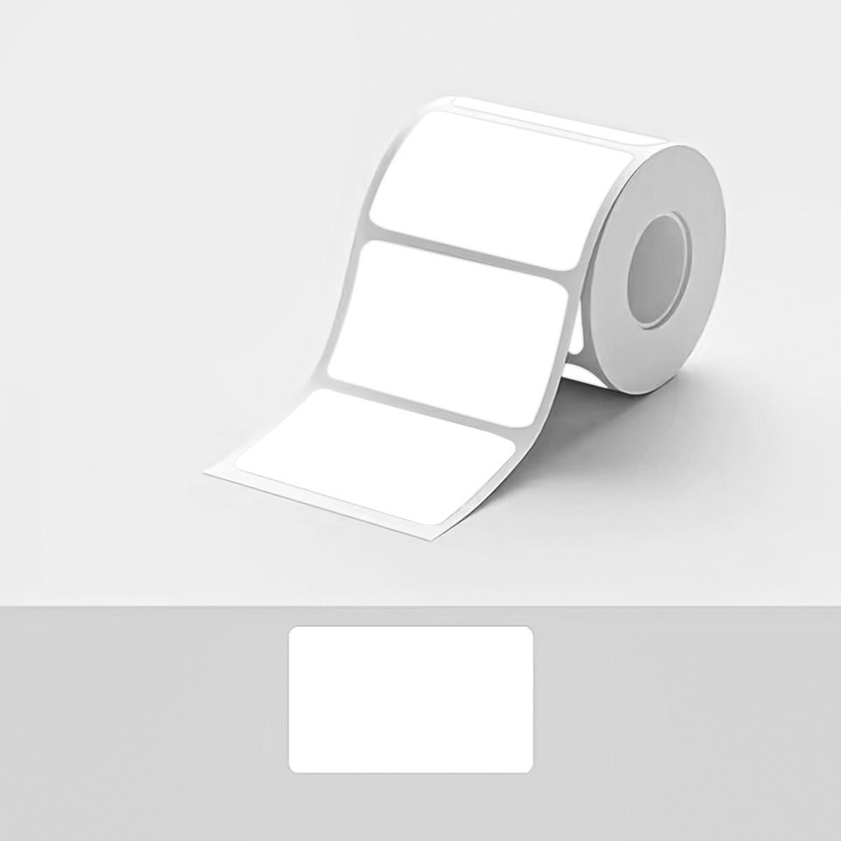 GENERICO - Pack de 5 Rollos de Etiquetas Adhesivas Térmicas 50x30mm