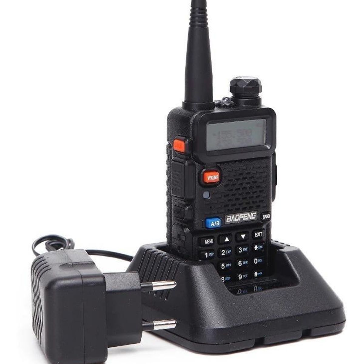 GENERICO - Pack de 2 Radios VHF Portátiles Doble Banda UV-5R - Negro