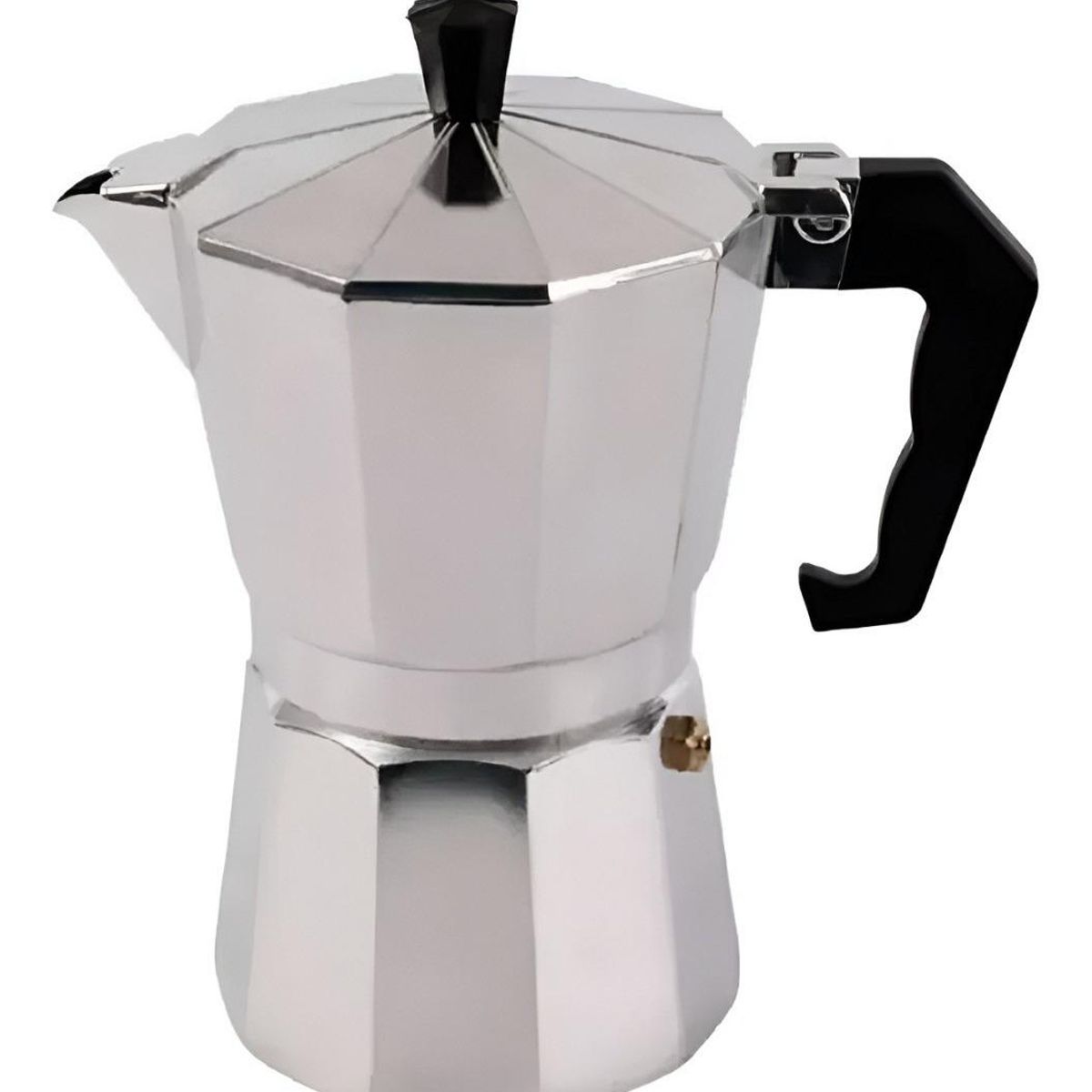 GENERICO - Cafetera Italiana Portátil para 3 Tazas Color Plateado