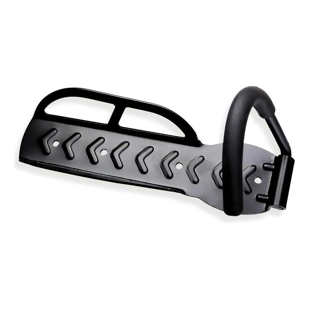 GENERICO - Soporte de Pared para Bicicleta en Acero Negro Reforzado