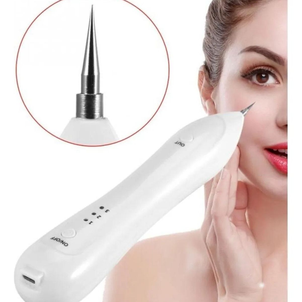 GENERICO - Máquina Eléctrica para Eliminación de Imperfecciones de Piel