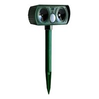 Repelente Ultrasonico Solar para Gatos y Perros - Jardín