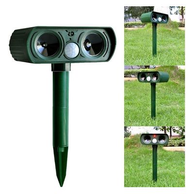 Imagen 2 del producto Repelente Ultrasonico Solar para Gatos y Perros - Jardín