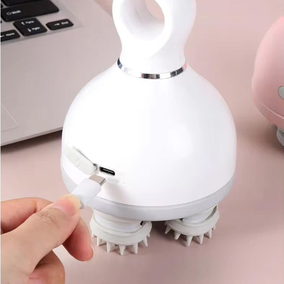 GENERICO - Masajeador Inteligente Antiestrés para Cabeza y Cuello USB