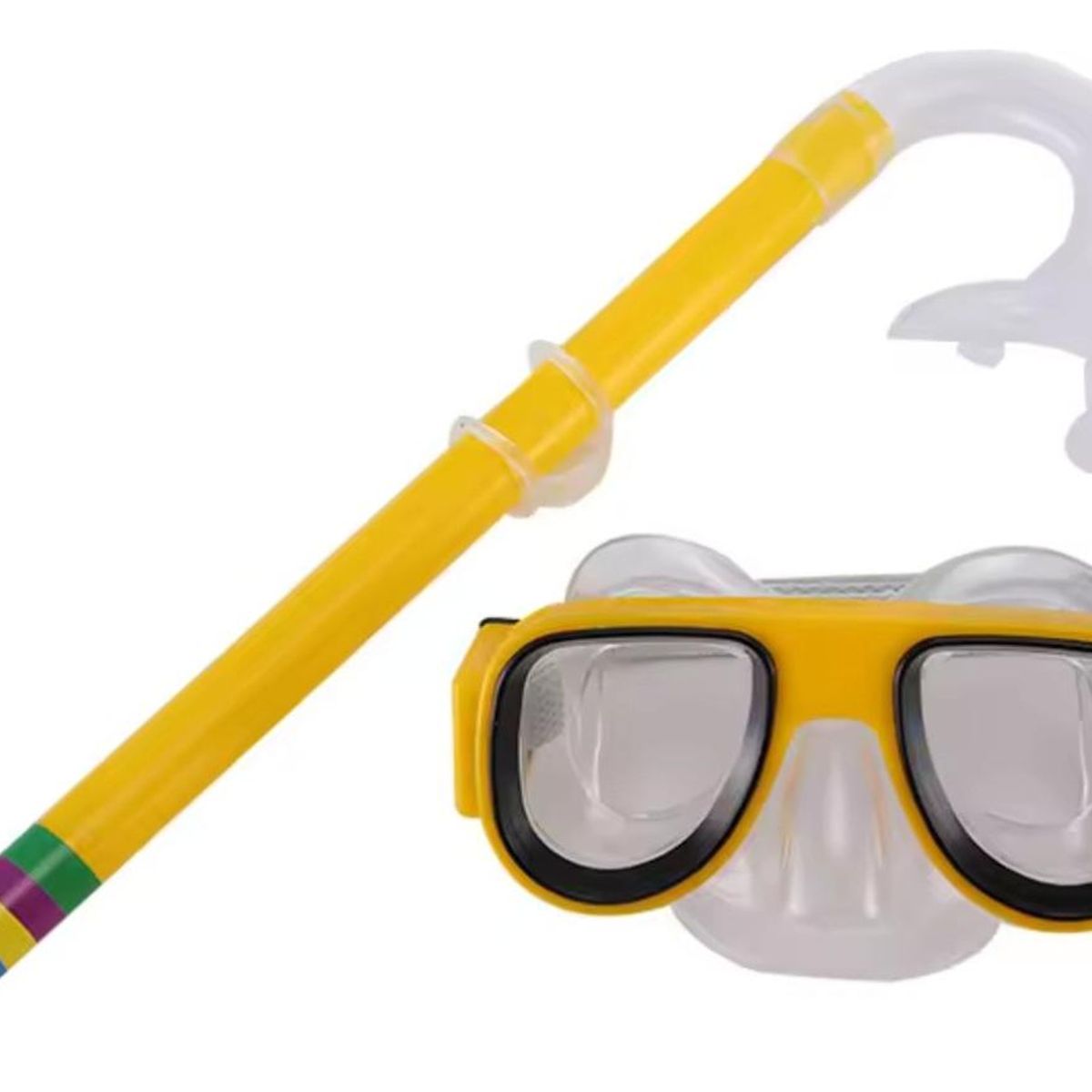 GENERICO - Set de Buceo Infantil Snorkel para Niños Color Amarillo