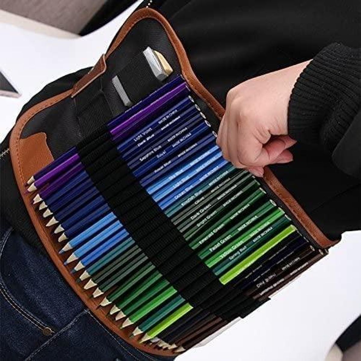 GENERICO - Juego de 50 Lápices de Colores para Artistas