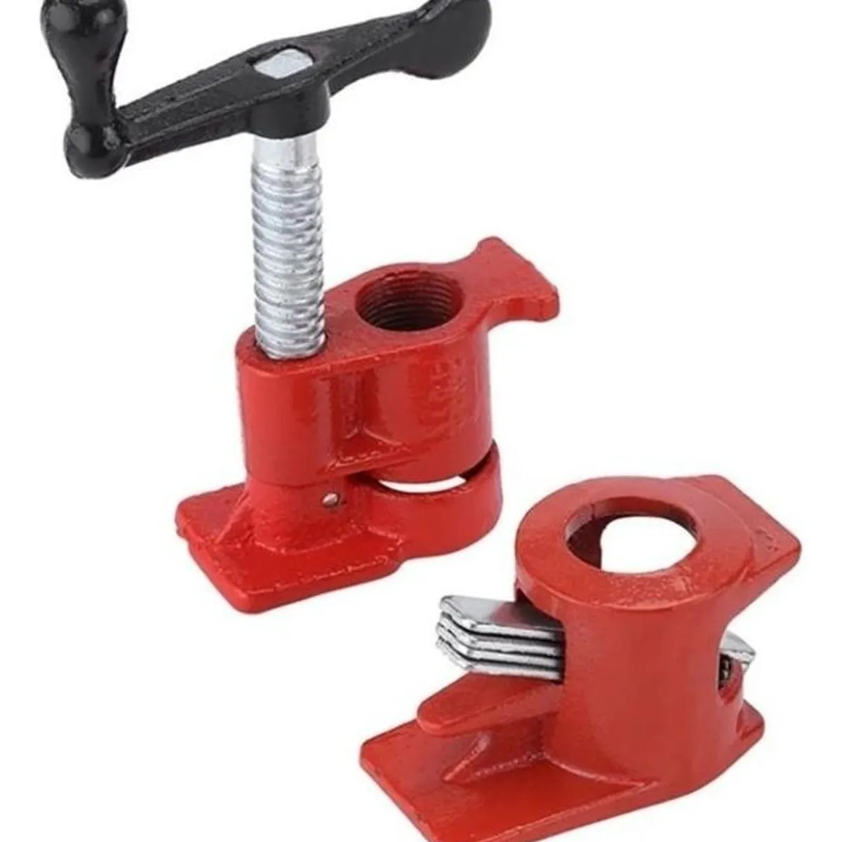 GENERICO - Set de 2 Prensas Sargento de Tubo 34" para Proyectos de Carpintería