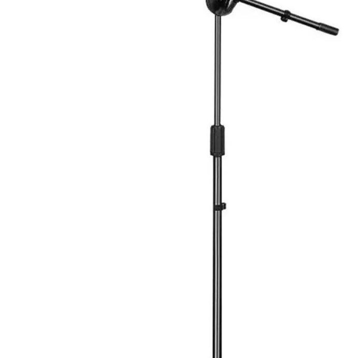 GENERICO - Soporte Pedestal de Micrófono Ajustable con Boom Metálico