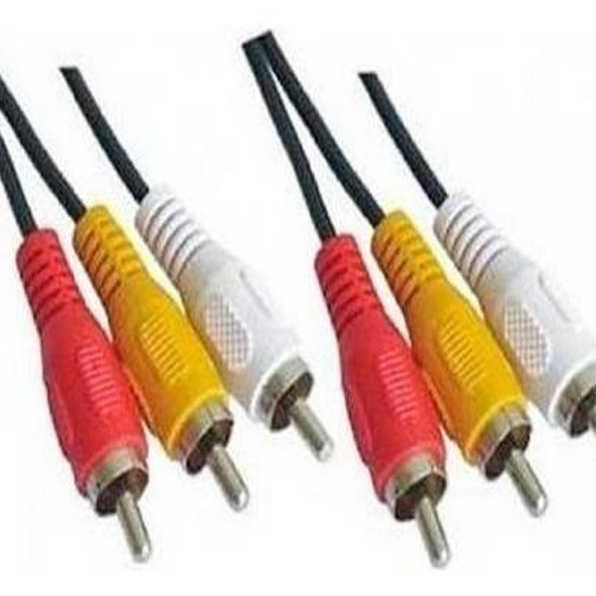 GENERICO - Cable de Video RCA Macho a Macho 15m para Conexión de Audio y Video