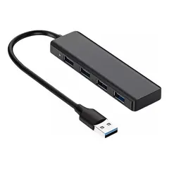 GENERICO - Hub USB 30 Multipuerto de 4 Puertos con Interruptores