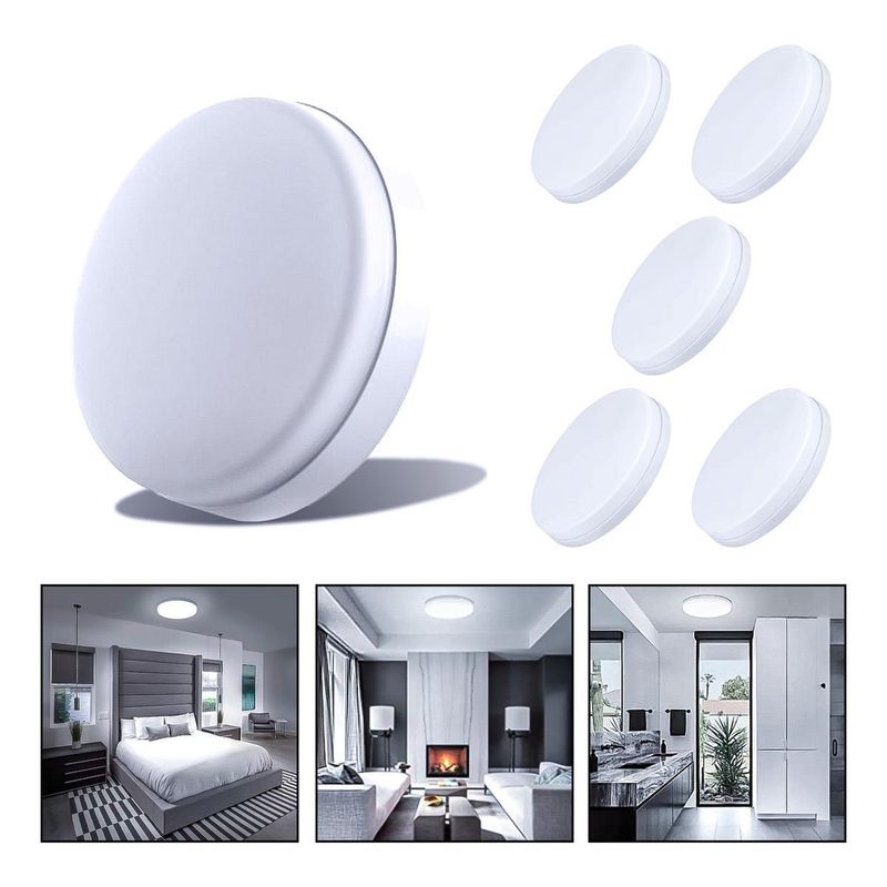 GENERICO - Foco Plafón LED Sin Borde de Techo 48W Luz Fría