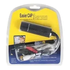 GENERICO - Capturadora de Video USB 20 para VHS a DVD con RCA