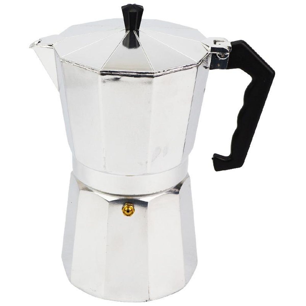 GENERICO - Cafetera Italiana Moka de Aluminio para 6 Tazas
