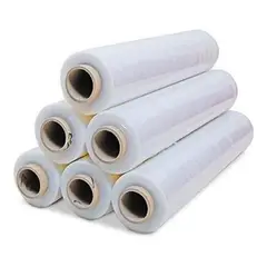 GENERICO - Rollo de Film Stretch Transparente para Embalaje Pack de 6