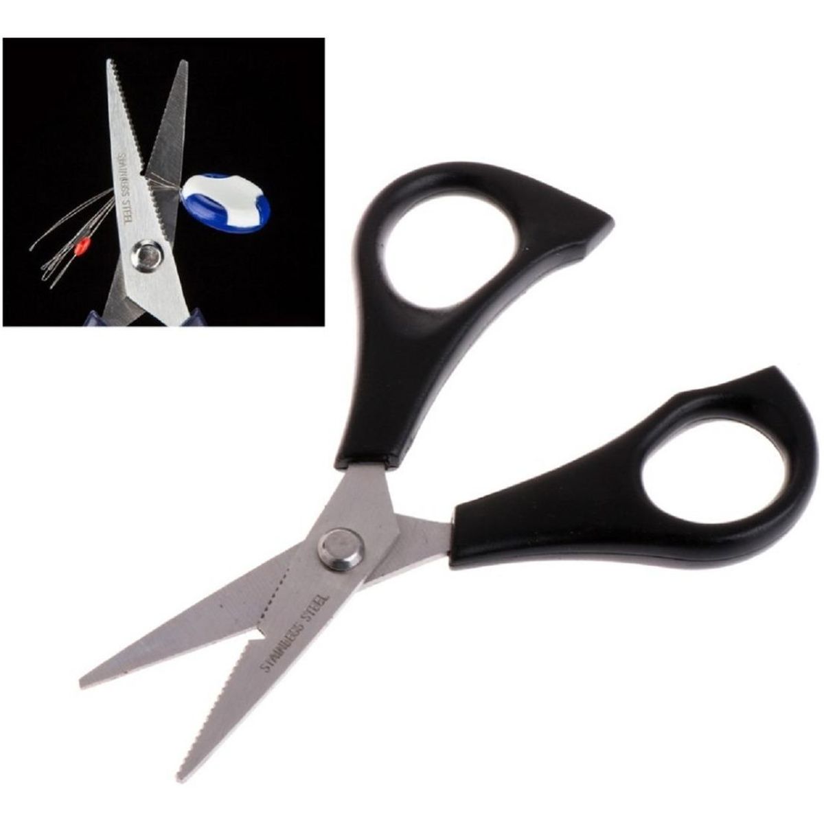 GENERICO - Tijeras Multifuncionales para Pesca - Herramienta Pesquera Práctica.