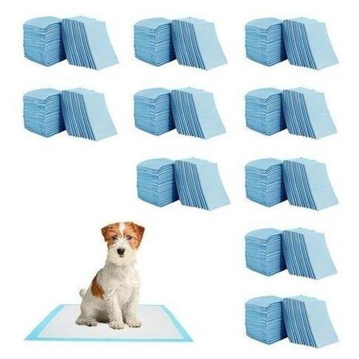 GENERICO - 200 Pañales Desechables para Perros y Gatos 60x60cm