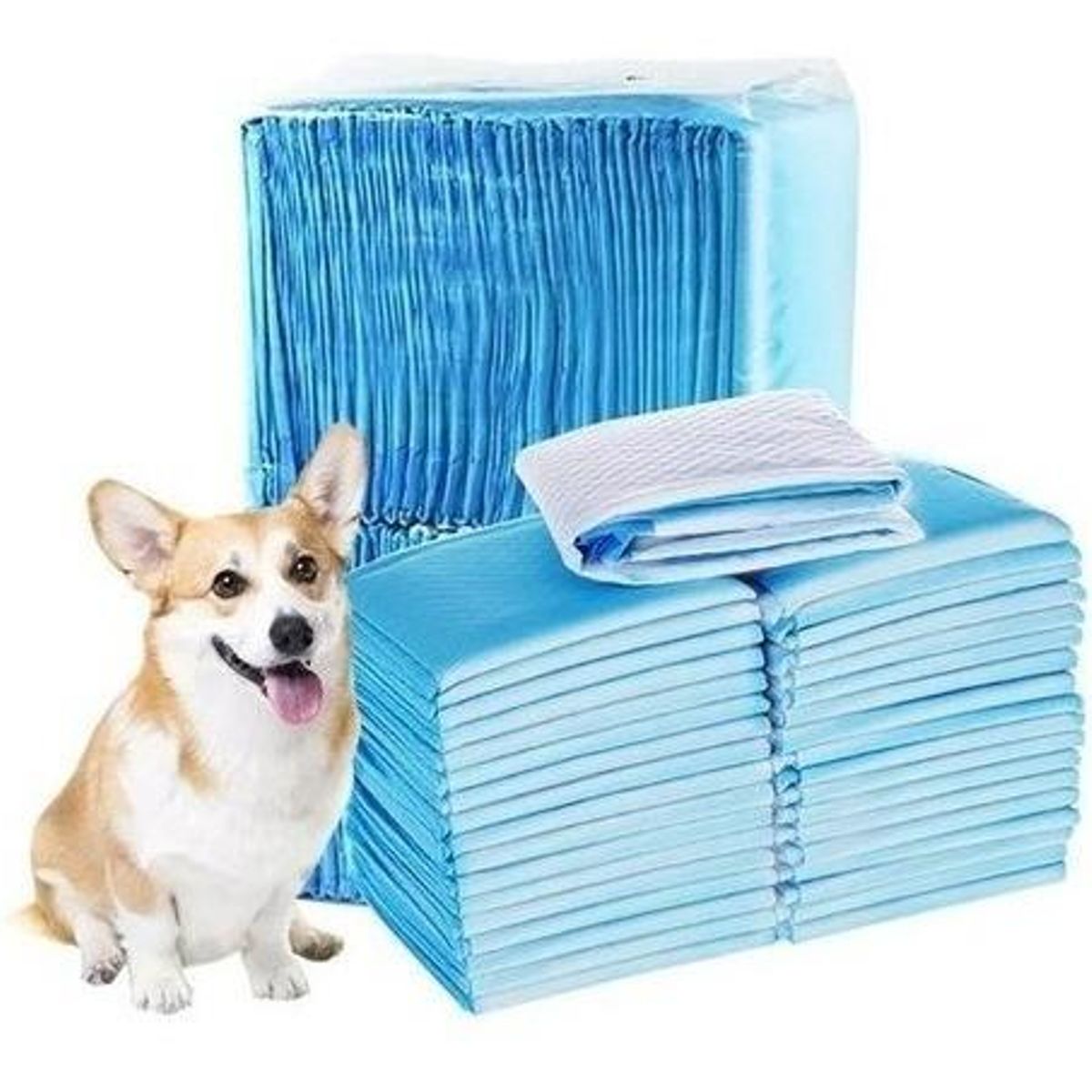 GENERICO - 200 Pañales Desechables para Perros y Gatos 60x60cm