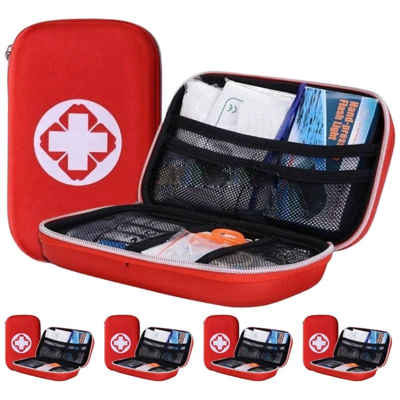 GENERICO - Kit de Primeros Auxilios Táctico para Automóvil - 45 Piezas