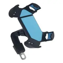 GENERICO - Soporte Ajustable para Celular en Retrovisor de Motocicleta
