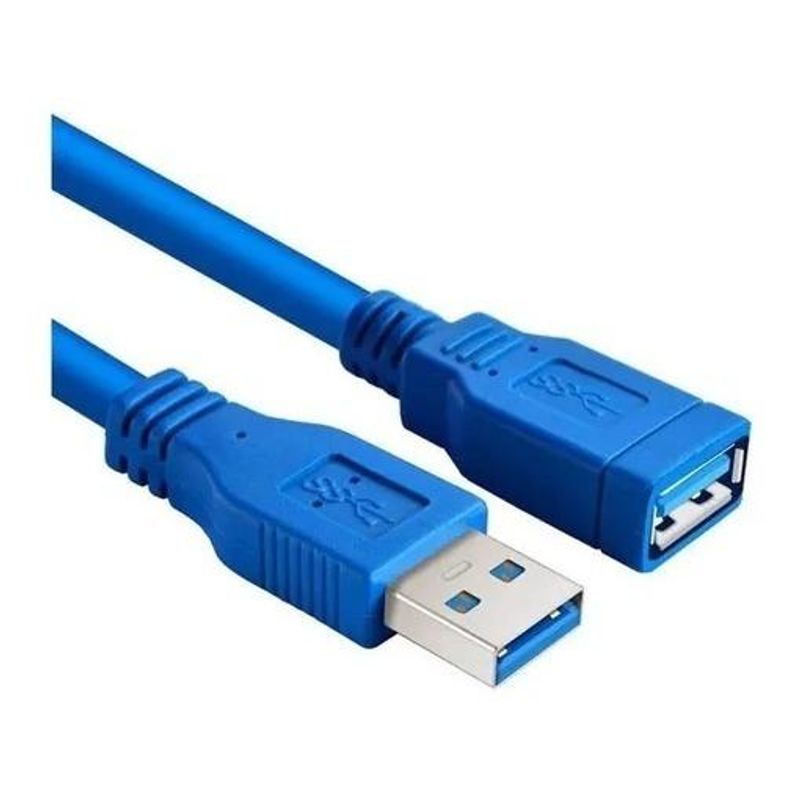 GENERICO - Cable Extensor USB 30 Macho de 15 Metros Color Azul