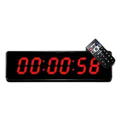 GENERICO - Reloj Digital de Pared LED JH120 con Control Remoto