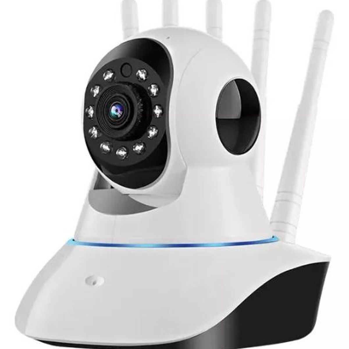 GENERICO - Cámara de Seguridad IP Wifi Motorizada 360° con Visión Nocturna