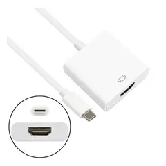 GENERICO - Adaptador USB-C Macho a HDMI Hembra 1080p