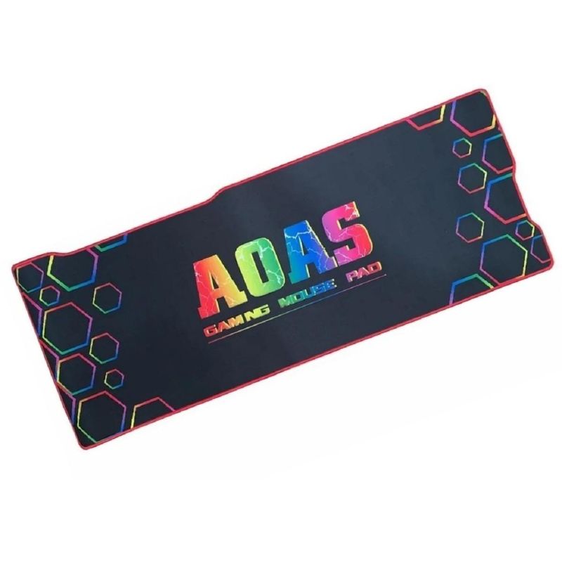 GENERICO - Mouse Pad Gamer XL Antideslizante con Borde Cosido