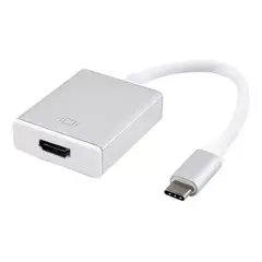 GENERICO - Adaptador Tipo C a HDMI Full HD 1080p para Proyección