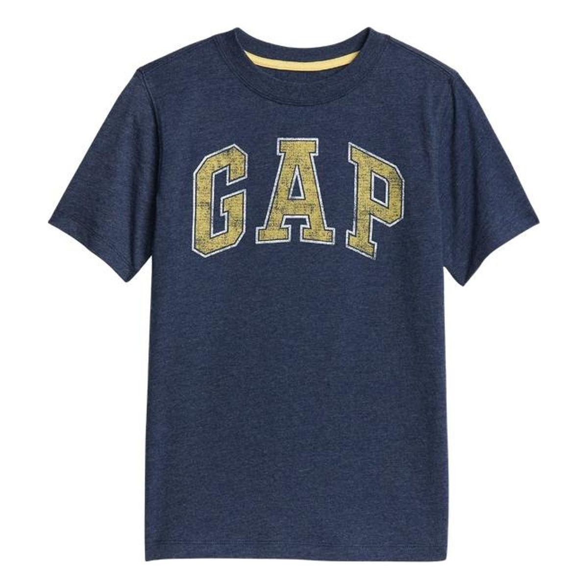 GAP - Polera Niño Logo Manga Corta Azul GAP